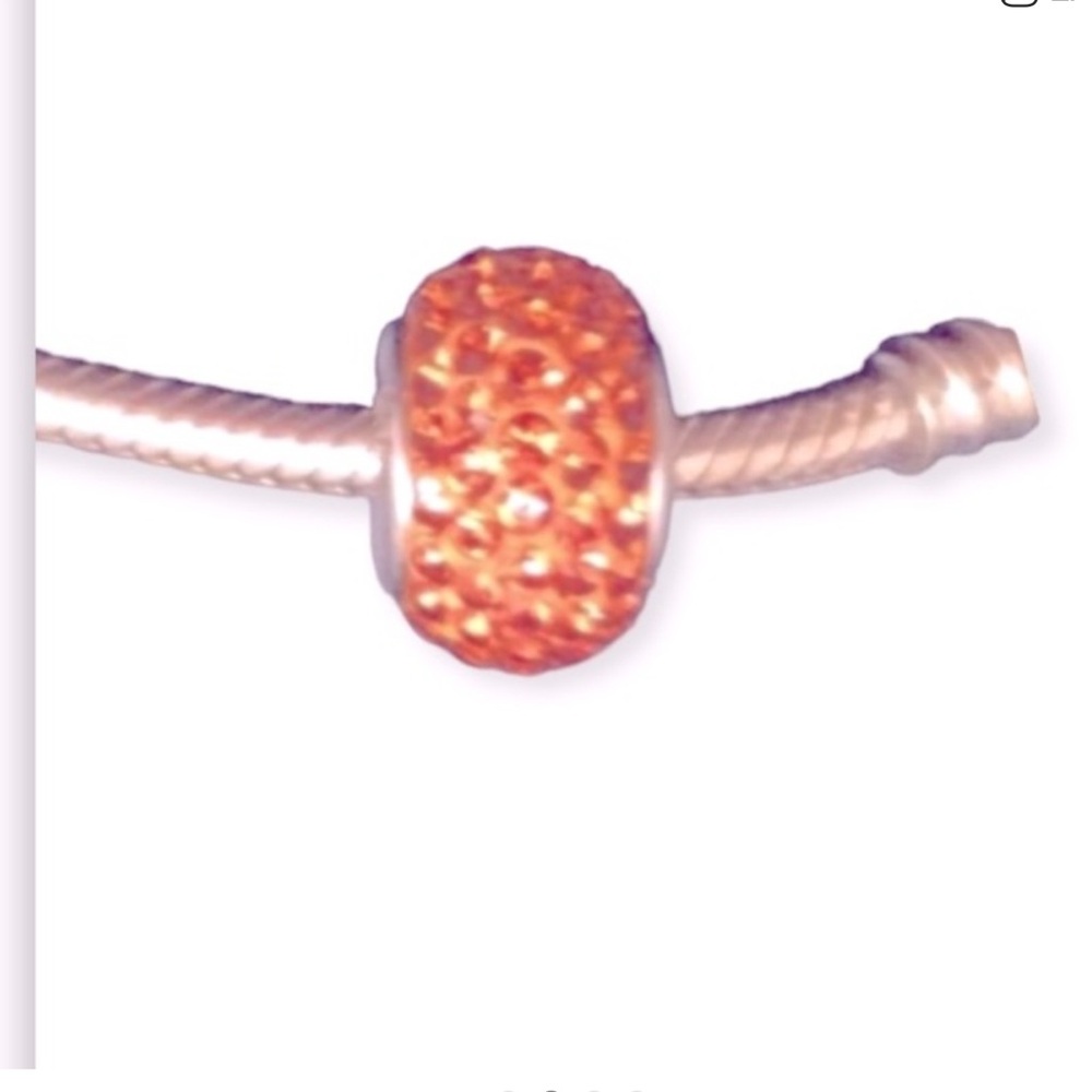 Swarovski charm for Pandora type bracelets